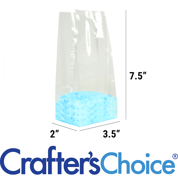 Clear Cello Bag (3.5" x 2" x 7.5")