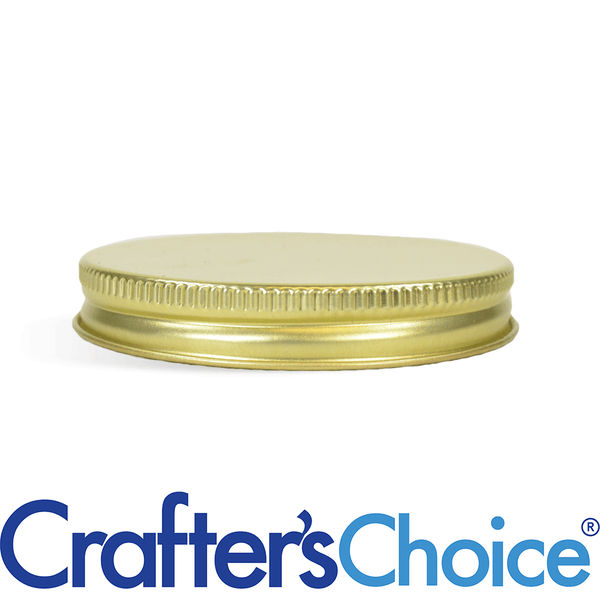 58/400 Gold Metal Basic Top Cap - Foam Liner