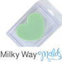 Plain Heart Clamshell with Hinged Lid