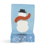 Snowman with Scarf MP Loaf Soap Kit