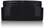 2 oz Black Low Profile Jar: Straight Base