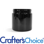 4 oz Black Basic Plastic Jar - 58/400