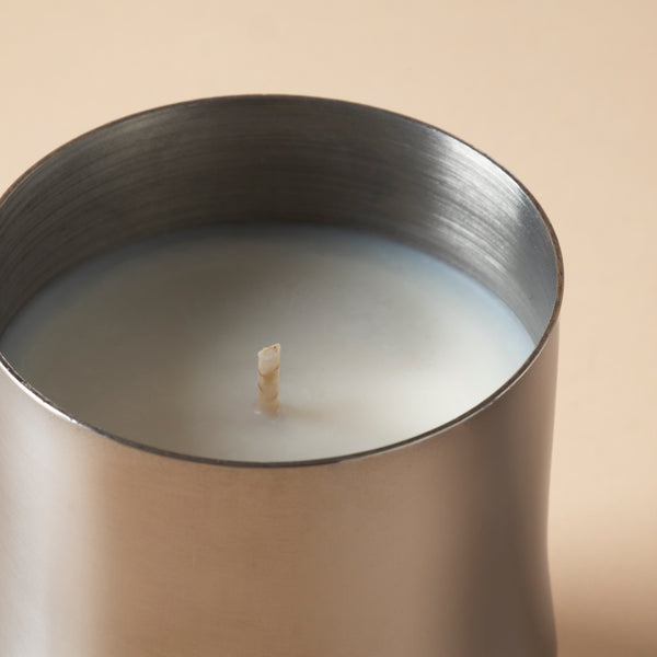 12.7 oz Stainless Steel Candle Jar - Silver - Zoom Media 2