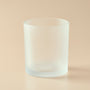 10 oz Clear Frosted Glass Tumbler Jar