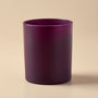 10 oz Eggplant Glass Tumbler Jar - Zoom Thumbnail Media 3