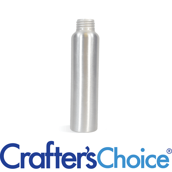 2.5 oz Silver Aluminum Bullet Bottle - 24/410