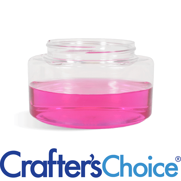 4 oz Clear Powell Oval Plastic Jar - 58/400