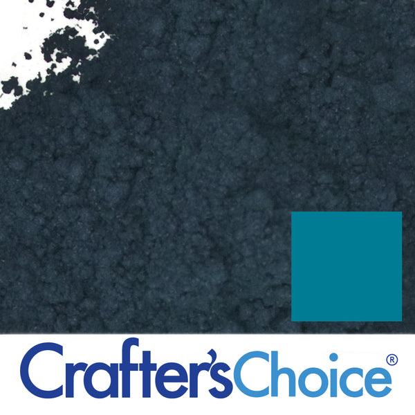 Stained Glass Sea Blue-Green Powder Color