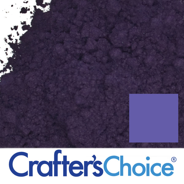 Stained Glass Violet Purple Powder Color