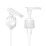 24/410 Natural Ribbed SADDLE Pump Top