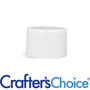 24/410 White Smooth Basic Top Cap - F217 Liner