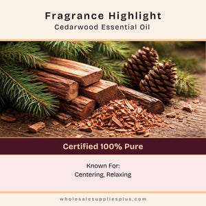 Cedarwood Essential Oil - 100% Pure 135 - close-up - Secondary Image