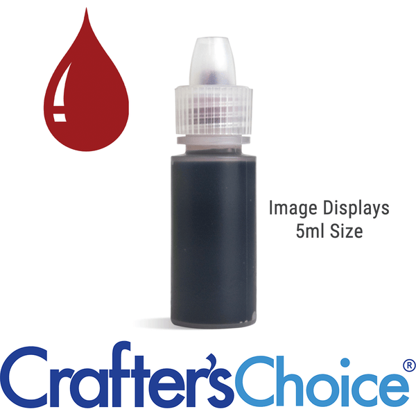 Stained Glass Santa Red Liquid Color