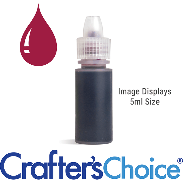 Stained Glass Strawberry Red Liquid Color