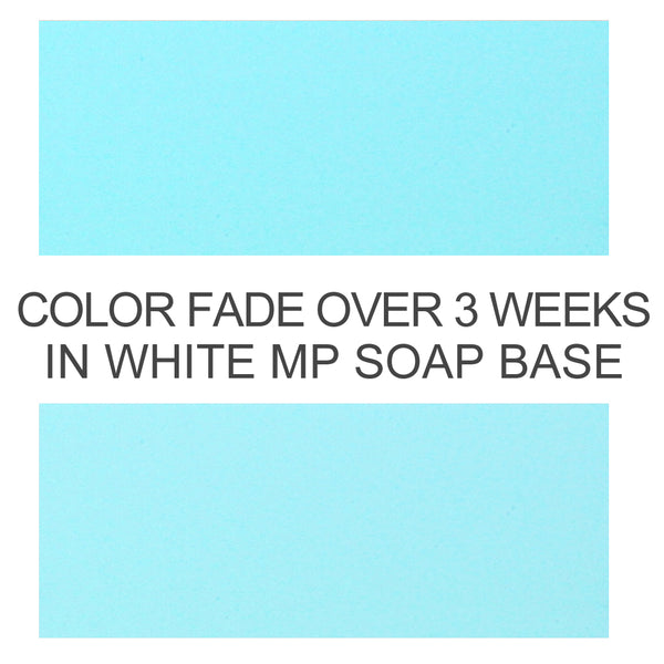 Stained Glass Ocean Blue Liquid Color