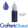 Stained Glass Violet Purple Liquid Color