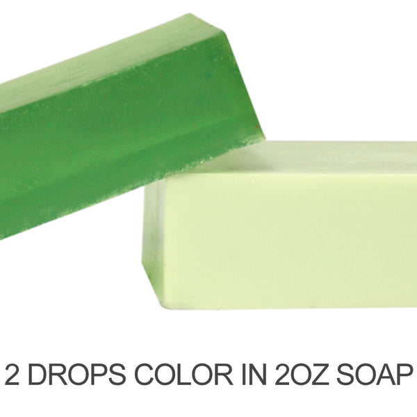 Stained Glass Forest Green Liquid Color