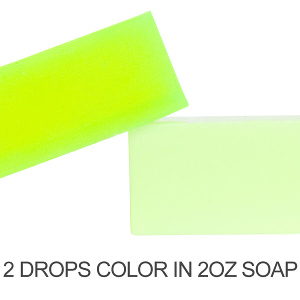 Stained Glass Brilliant Lemon Lime Liquid Color