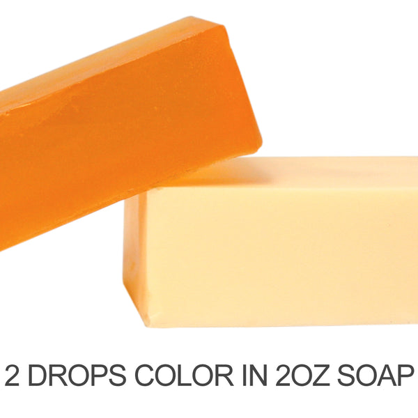 Stained Glass Sunflower Orange Liquid Color