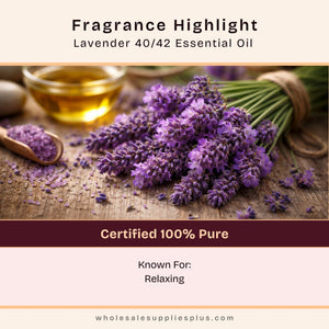 Lavender 40/42 Essential Oil - 100% Pure 139 - close-up - Secondary Image