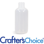 6 oz Natural LDPE Boston Round Bottle - 24/410