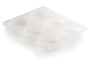 Flexible 6 Oval Bar Silicone Soap Mold