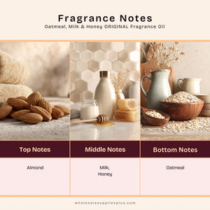 Oatmeal, Milk & Honey ORIGINAL Fragrance Oil 105 - close-up - Secondary Image