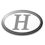 Oval Monogram Mold - Letter H - Zoom Thumbnail Media 1
