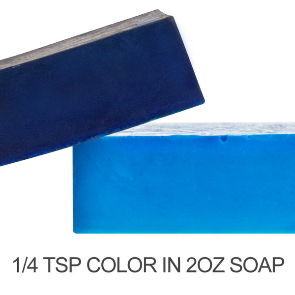 Bath Bomb Blue Powder Color