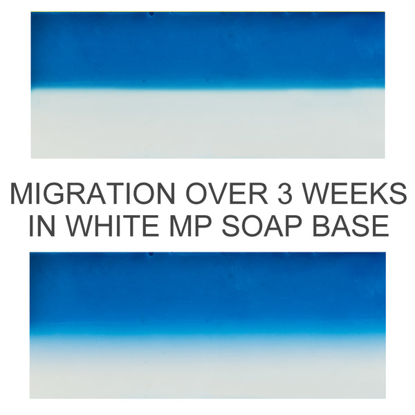 Bath Bomb Blue Powder Color