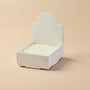 Lip Tube Arched Display Box - (WHITE COLOR) - product detail