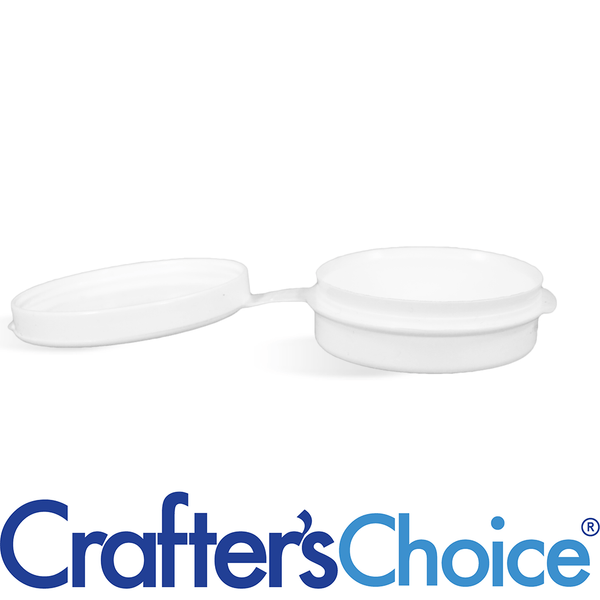 0.25 oz LDPE Polycon with Hinged Lid - Zoom Media 1