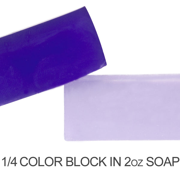 Matte Lavender Soap Color Blocks