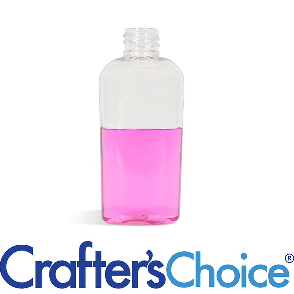 1 oz Clear Cosmo Oval Plastic Bottle - 15/415