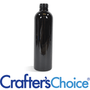 8 oz Black Bullet Plastic Bottle - 24/410