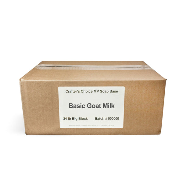 Basic Goat Milk Melt & Pour Soap Base - 23 lb Block