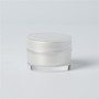 1 oz Acrylic Double Wall Jar & Lid