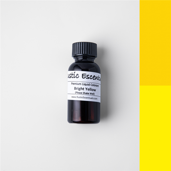 Bright Yellow Premium Liquid Colorant - Candle