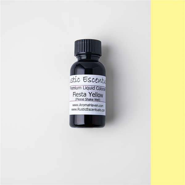 Fiesta Yellow Premium Liquid Colorant - Candle