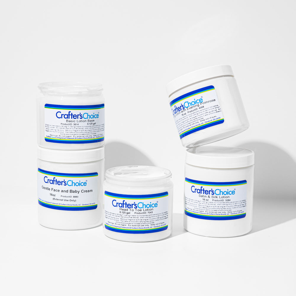 Lotion Base Sample Set - Crafter's Choice - Sample Set - for Soap