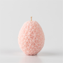Egg Shaped Silicone Mold - Geometric Web Pattern