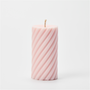 Swirl Pillar Silicone Candle Mold - Zoom Thumbnail Media 1