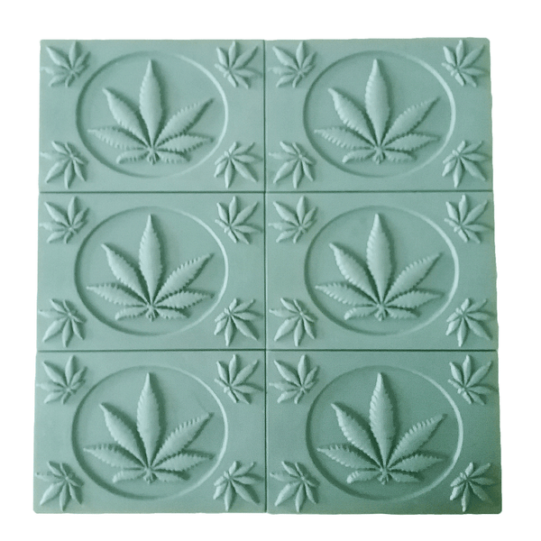 Botanical Leaves Soap Mold Tray (MW 49)