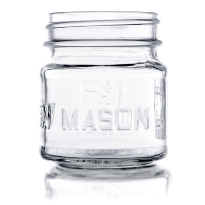 8 oz Square Mason Jar