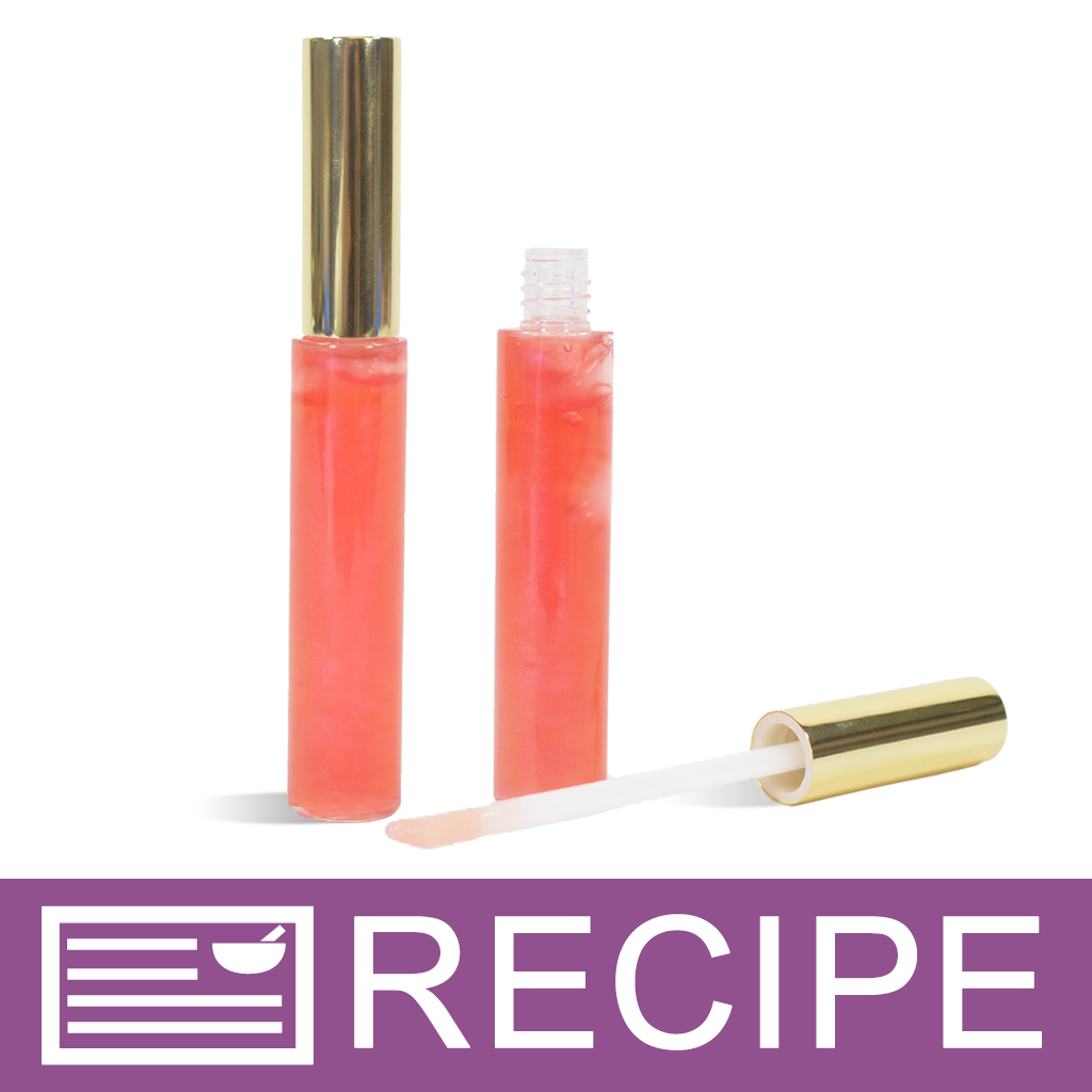 Strawberry Lip Gloss Wand Recipe with Versagel Crafter's Choice