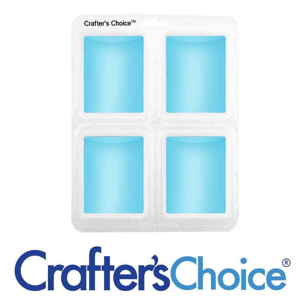 Crafters Choice - Basic Square Silicone Soap Mold - 1605