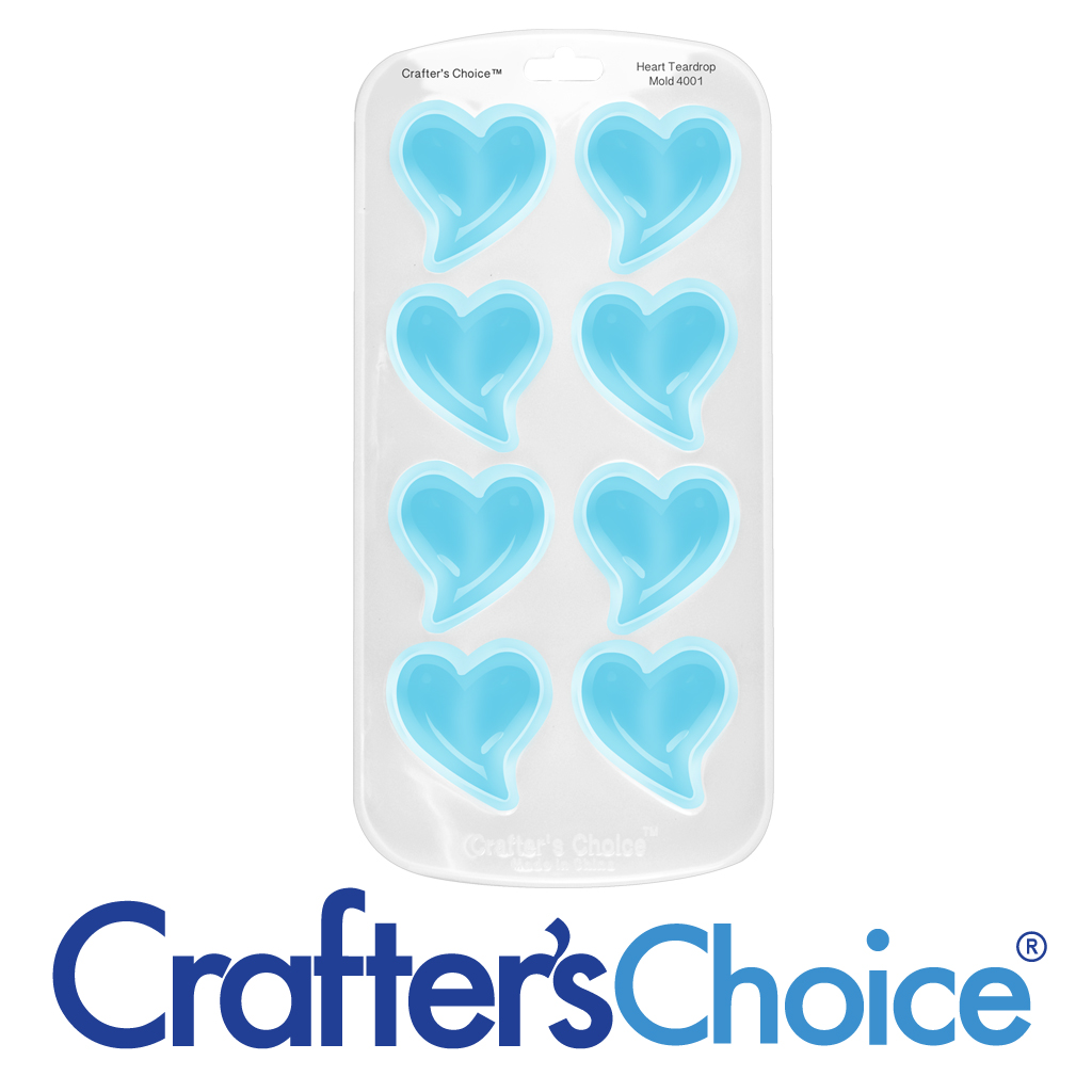 Heart Rounded 1 Silicone Mold - Crafter's Choice