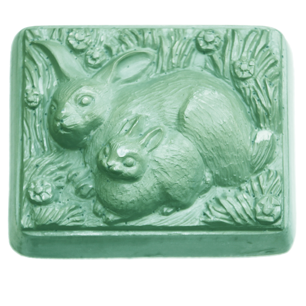 2 Rabbits Soap Mold (MW 196)