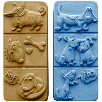 Break-A-Way Dogs Soap Molds (MW 200)