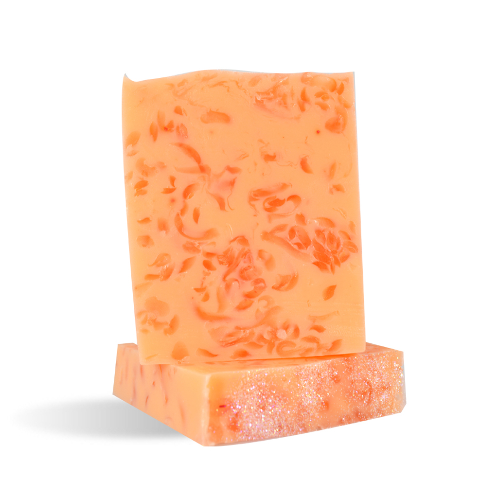 Blood Orange Confetti MP Soap Loaf Kit  